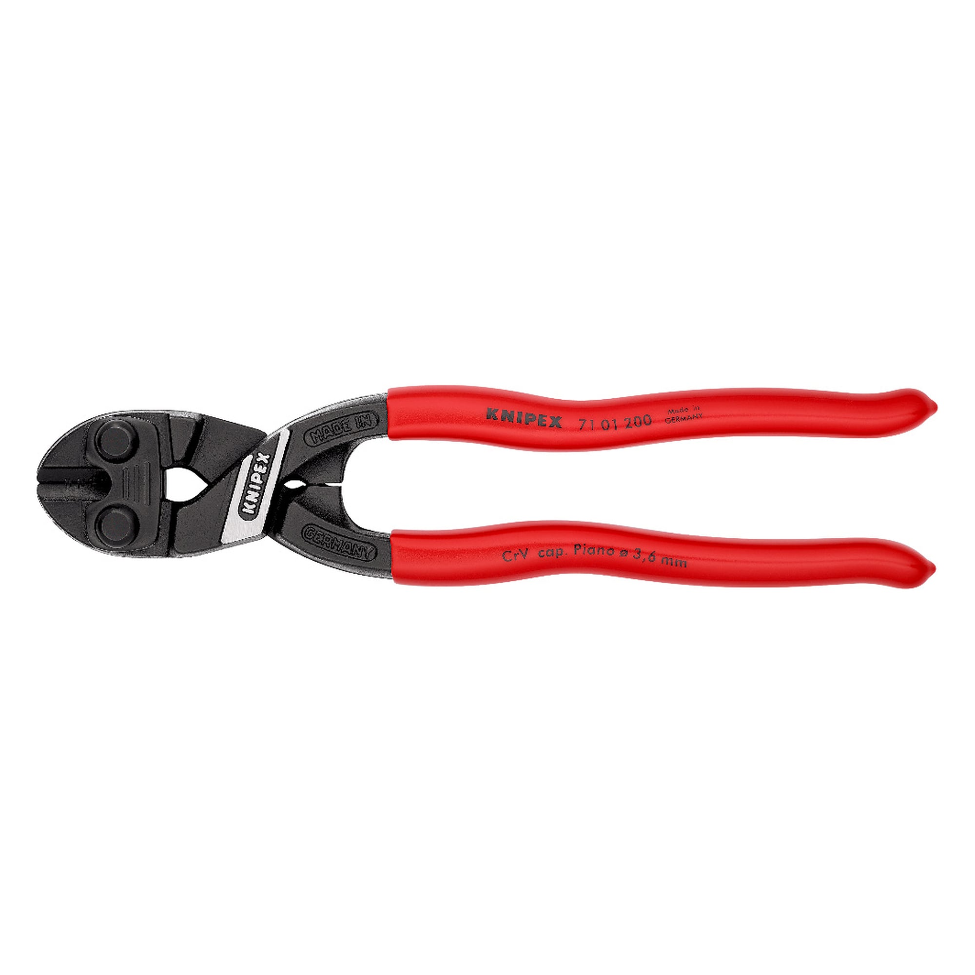 CoBolt compact bolt cutter, bolts up to 5.2 mm dia., cutting edges 64 HRC, 200 mm