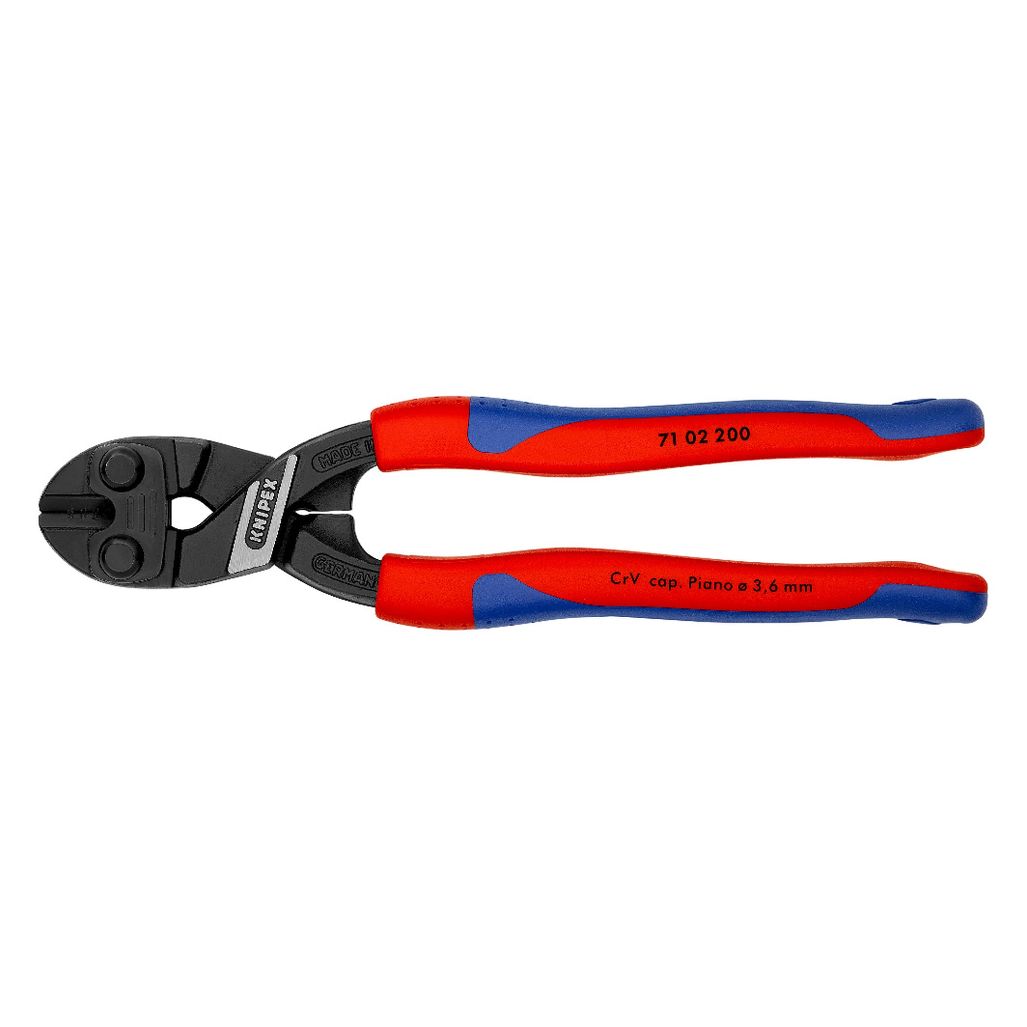 CoBolt Kompakt-Bolzenschneider für Bolzen bis Ø 5,2 mm, Schneiden ca. 64 HRC, 200 mm