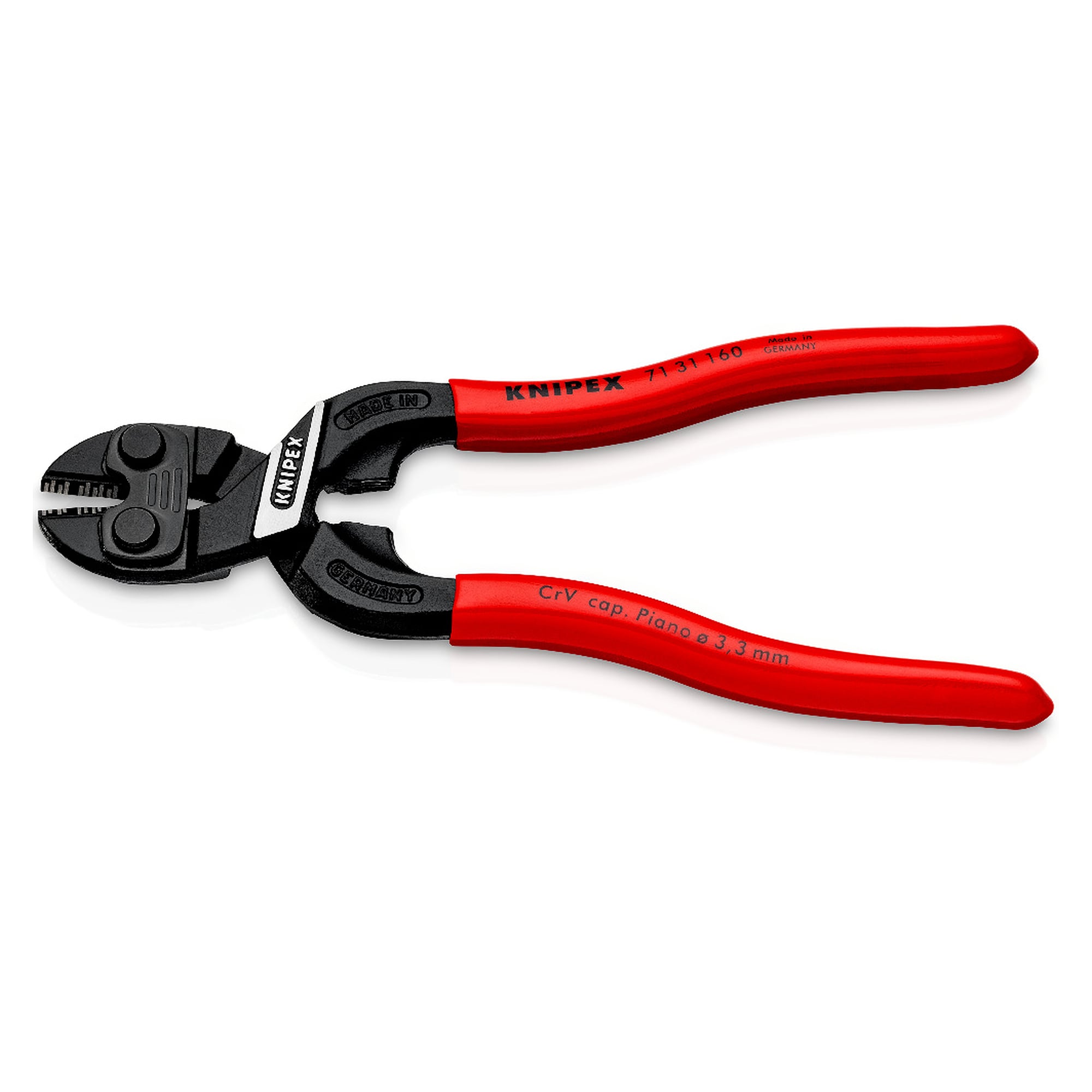 Coupe-boulons compact CoBolt S avec évidement, fil dur Ø 3,6 mm, 160 mm