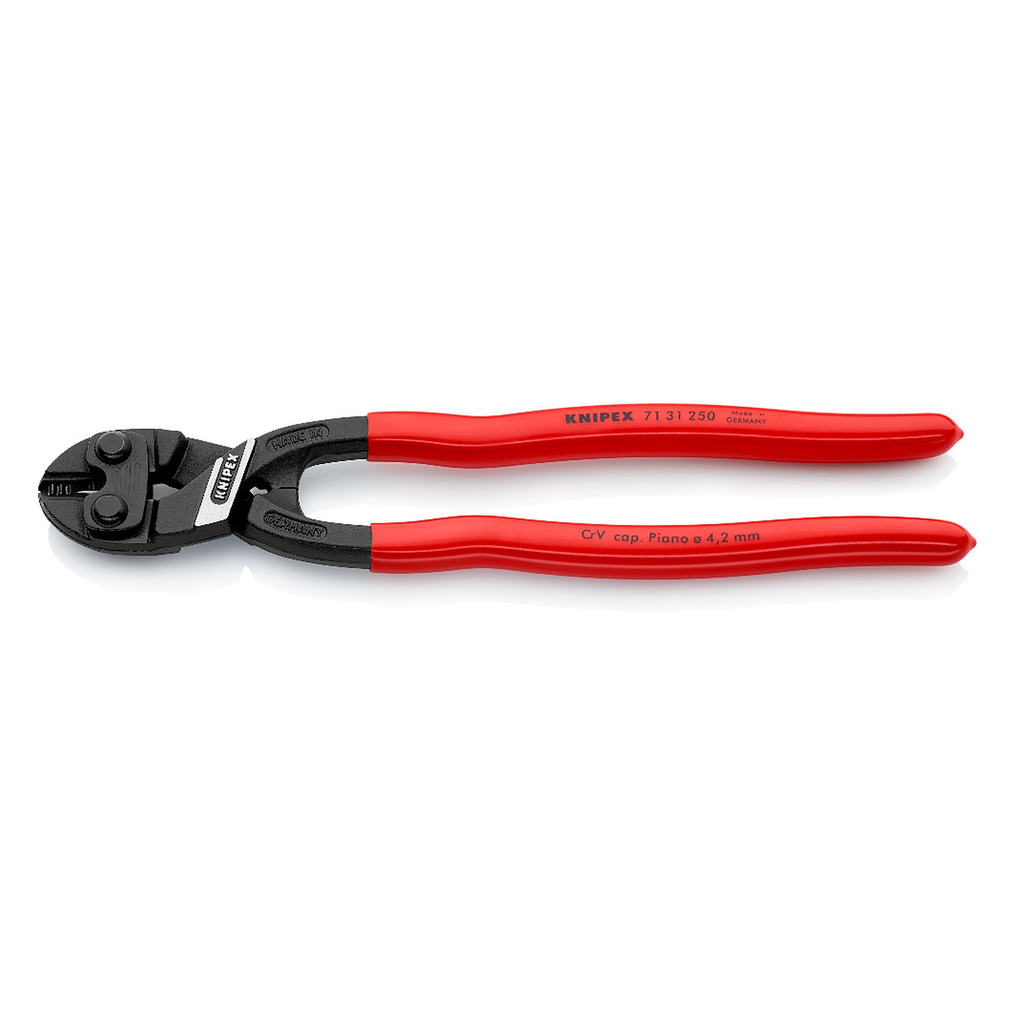 Kompakt-Bolzenschneider CoBolt XL mit Schneidaussparung, harter Draht Ø 4,3 mm, 250 mm