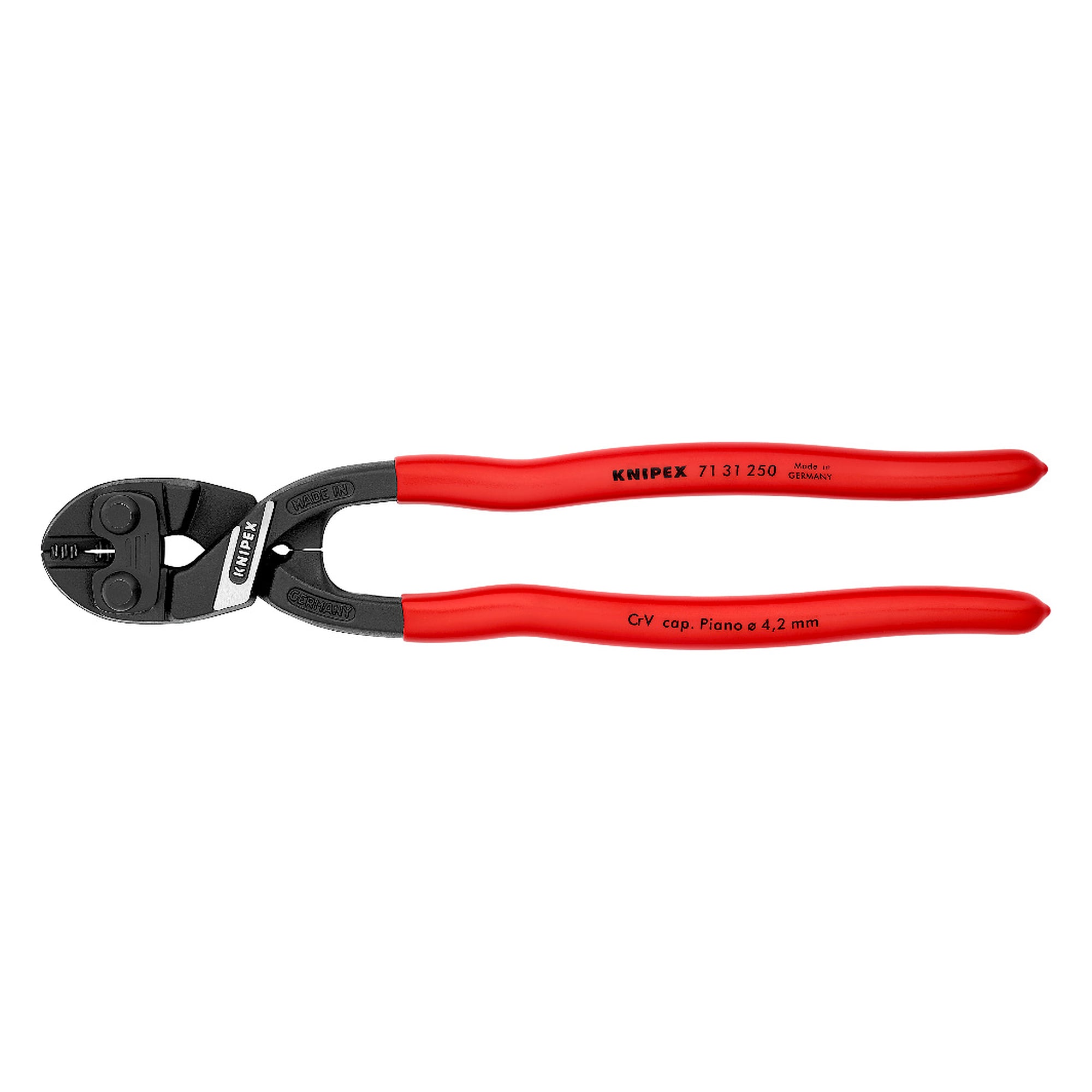 Kompakt-Bolzenschneider CoBolt XL mit Schneidaussparung, harter Draht Ø 4,3 mm, 250 mm
