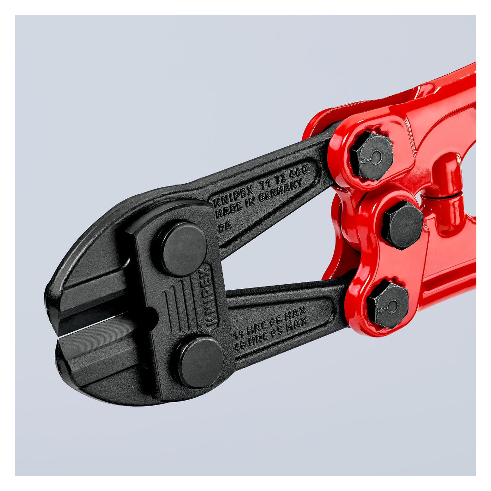 Coupe-boulons 460 mm, coupe jusqu'à 48 HRC, Ø 5 mm, tête coupante interchangeable