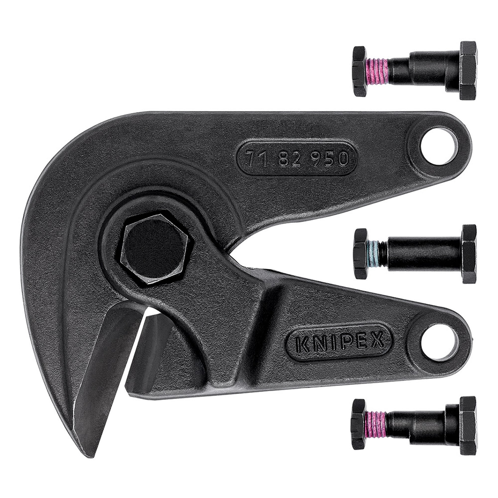 Ersatzmesserkopf für Mattenschneider 71 82 950, komplett mit Schrauben, Kopfmaß 71 x 33 mm