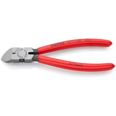 Knipex 72 11 160. Side cutter for plastic, 45 ° angled cutting edges, 160 mm