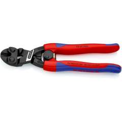 Knipex 72 62 200. Power flush cutter for soft metal and plastic, black atramentized, 200 mm