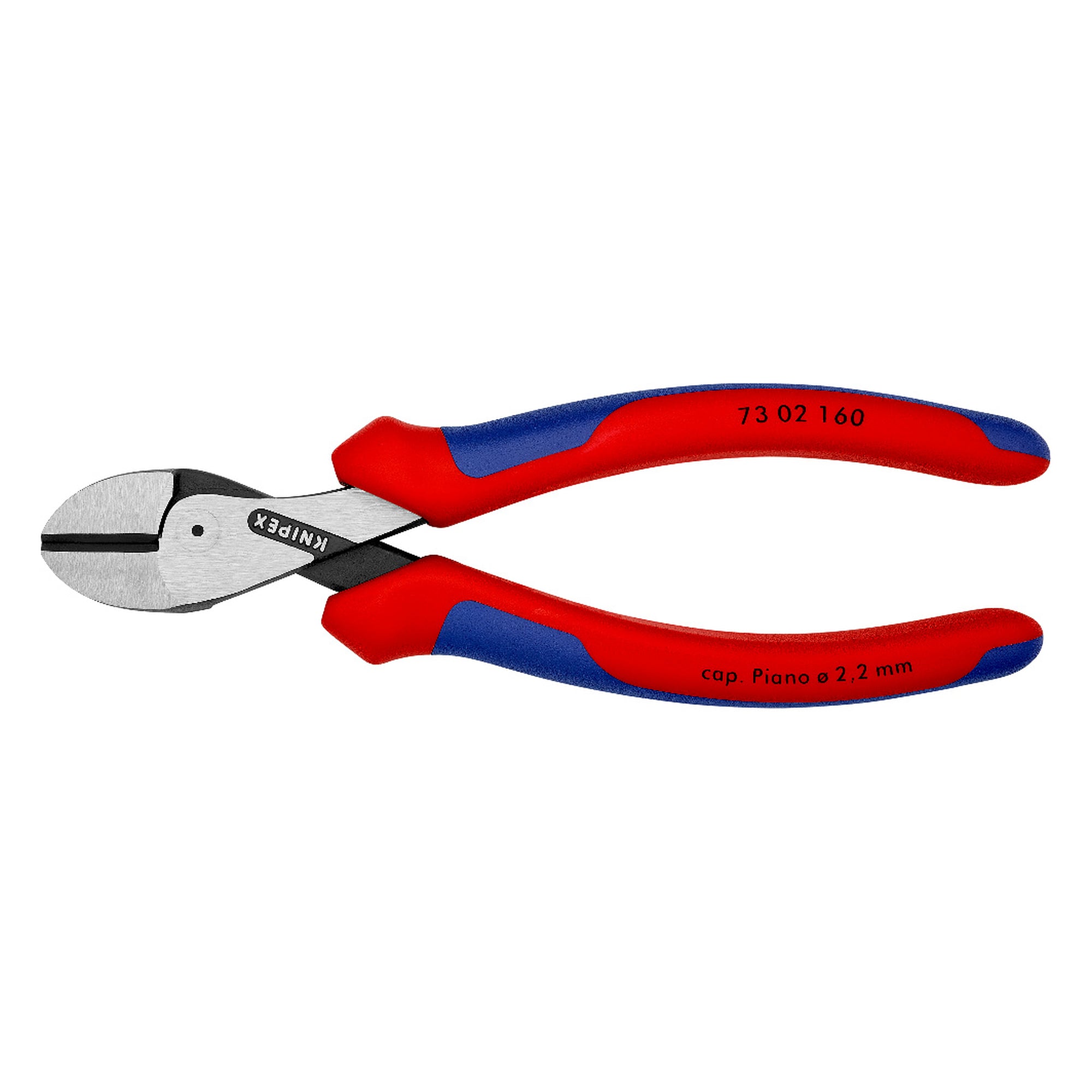 X-Cut compact diagonal cutter with high leverage, hard wire 2.7 mm dia., 160 mm