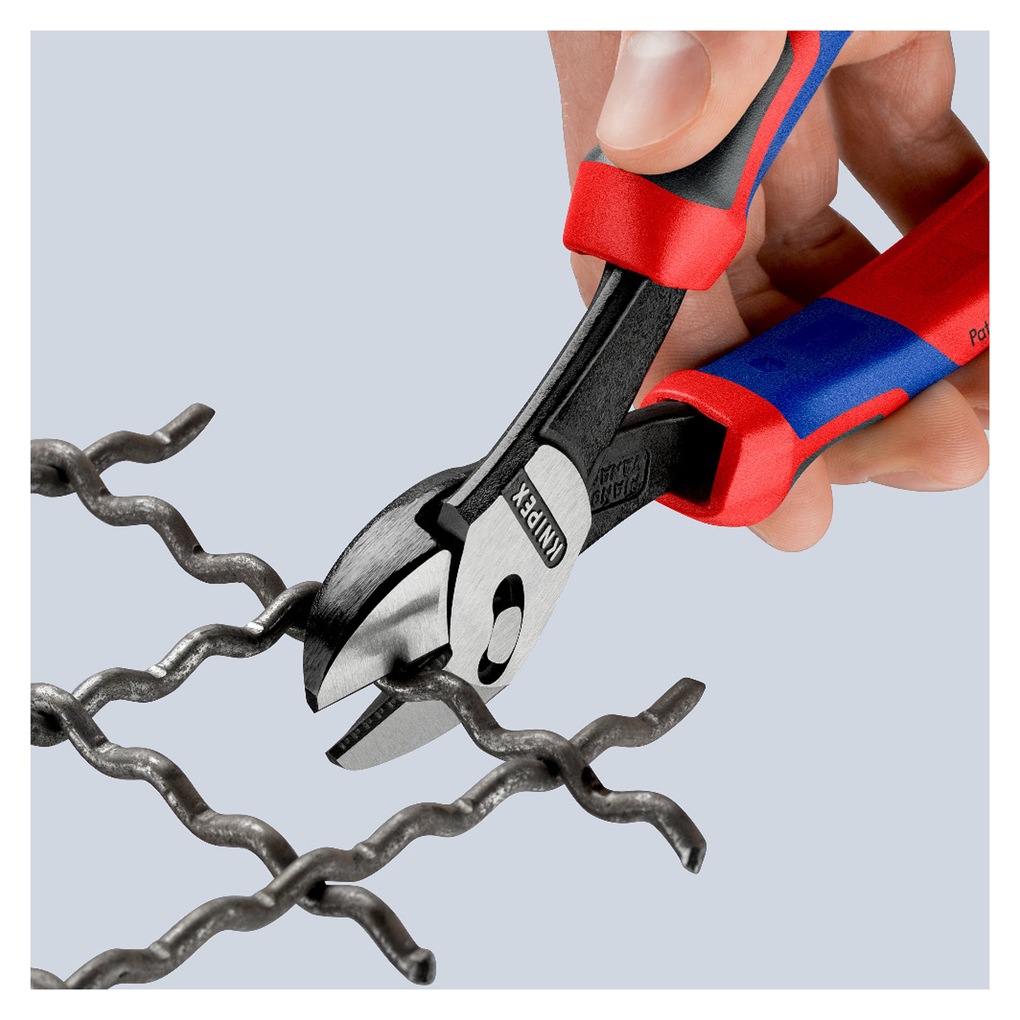 Pince coupante de côté haute performance TwinForce à double articulation, 180 mm