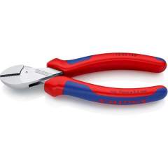Knipex 73 05 160. X-Cut compact side cutter with high gear ratio, chrome-plated, 160 mm