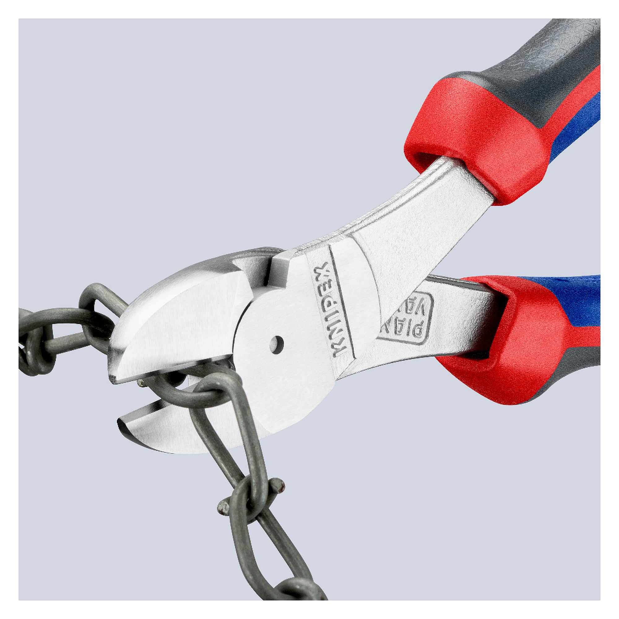 Kraft-Seitenschneider für harten Draht bis Ø 2,7 mm, Schneiden 64 HRC, 180 mm