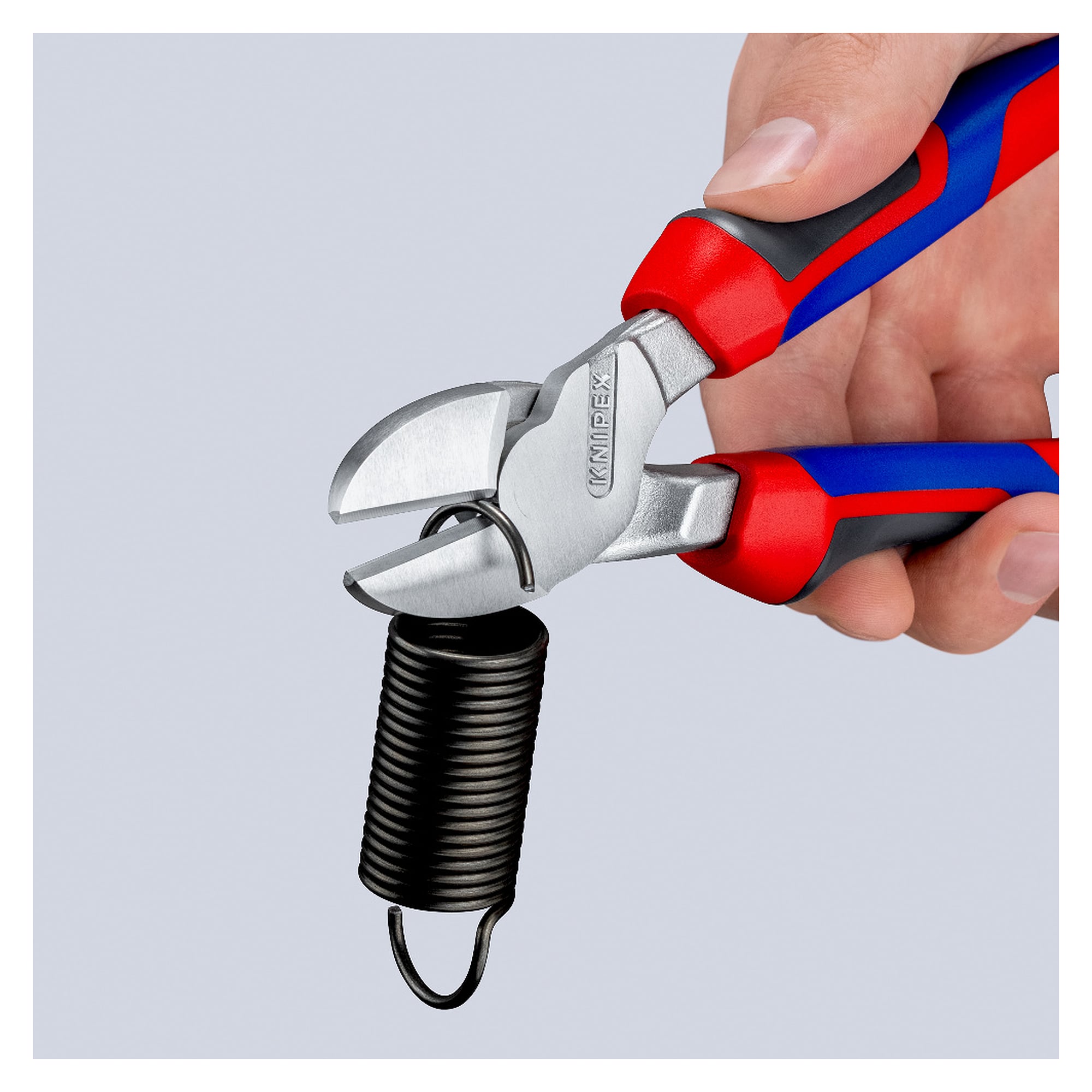 Kraft-Seitenschneider mit Kraftgelenk, 20 % Kraftersparnis, harter Draht Ø 3,0 mm, 200 mm