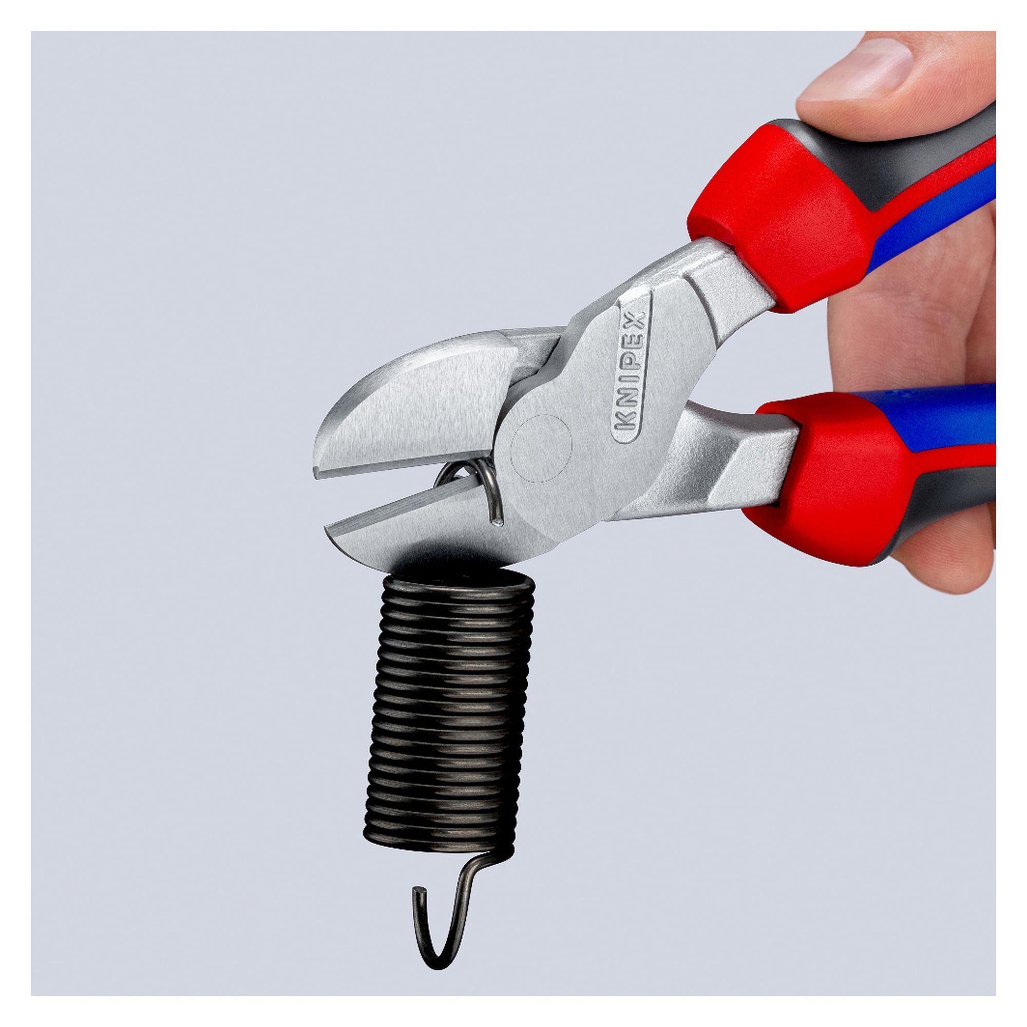 High leverage diagonal cutter chrome-plated, hard wire 3.5 mm dia., comfort handles, 250 mm