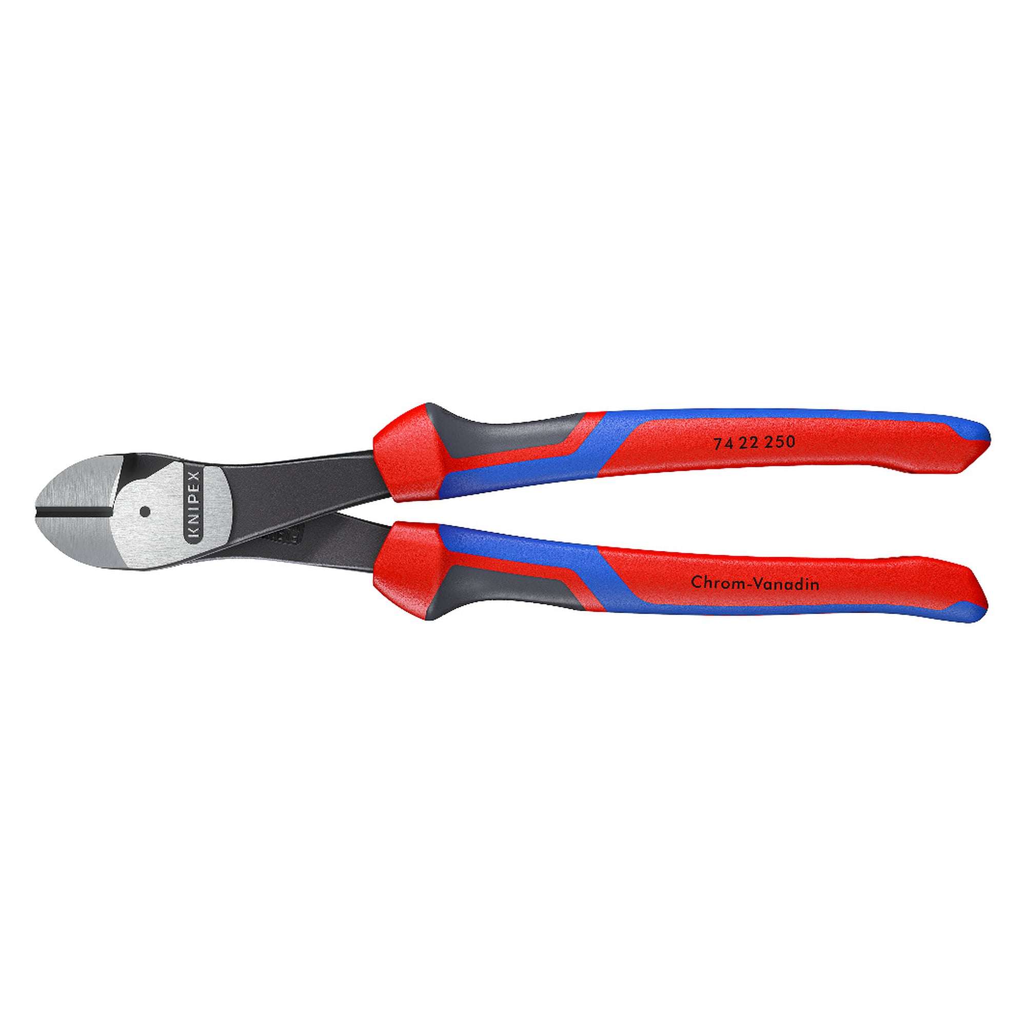 Kraft-Seitenschneider mit Comfort-Griffen und KNIPEXtend-Schnittstellen, 250 mm