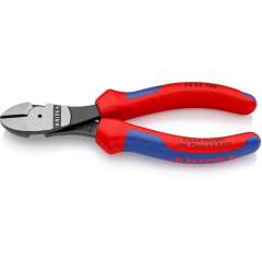 Knipex 74 02 160. Heavy duty side cutter, black atramentized, 160 mm