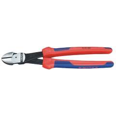 Knipex 74 02 200. Power side cutter, black atramentized, 200 mm