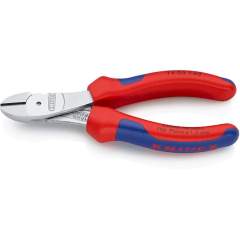 Knipex 74 05 140. Heavy-duty side cutter, chrome-plated, 140 mm