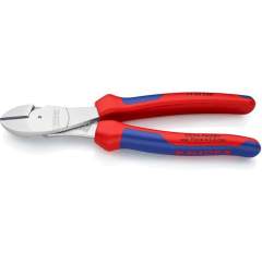 Knipex 74 05 200. Heavy-duty side cutter, chrome-plated, 200 mm
