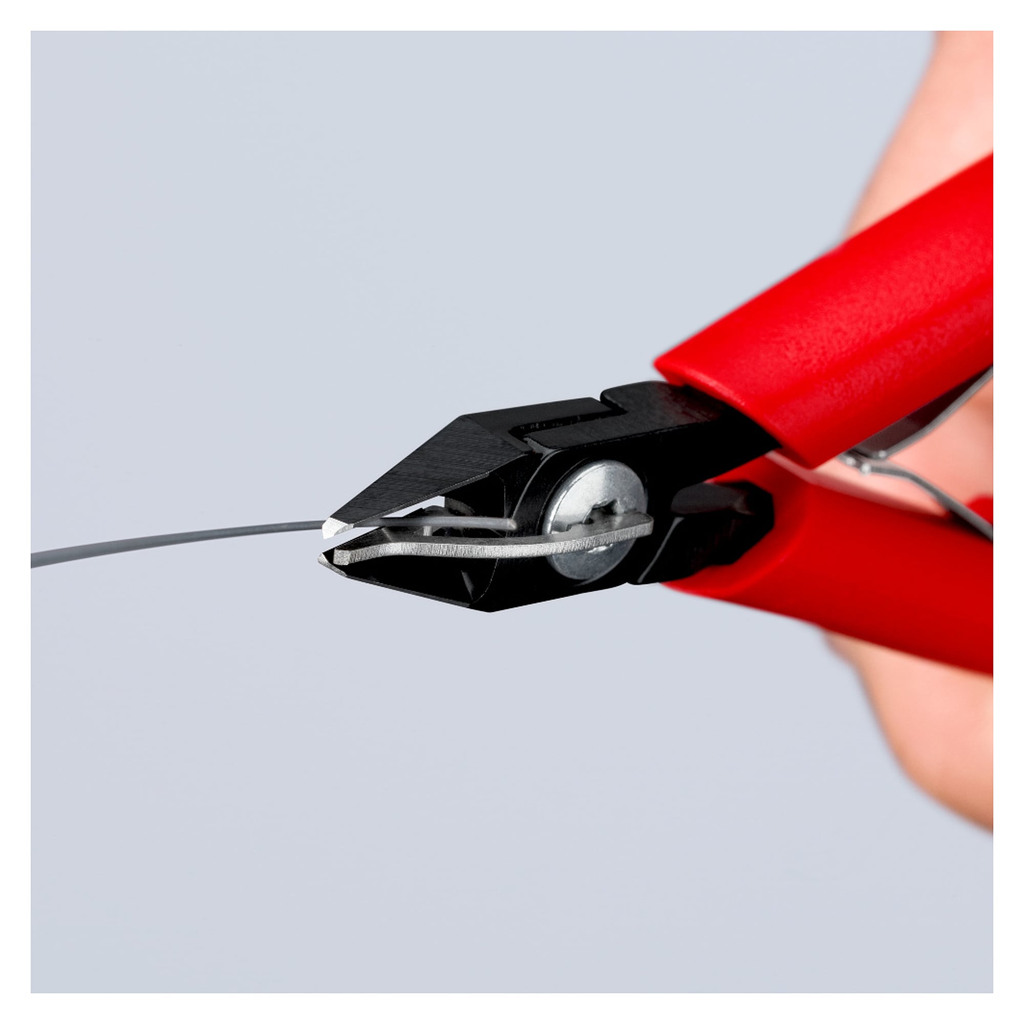 Elektronik-Seitenschneider mit geschraubtem Gelenk für Draht bis Ø 1,0 mm, 125 mm