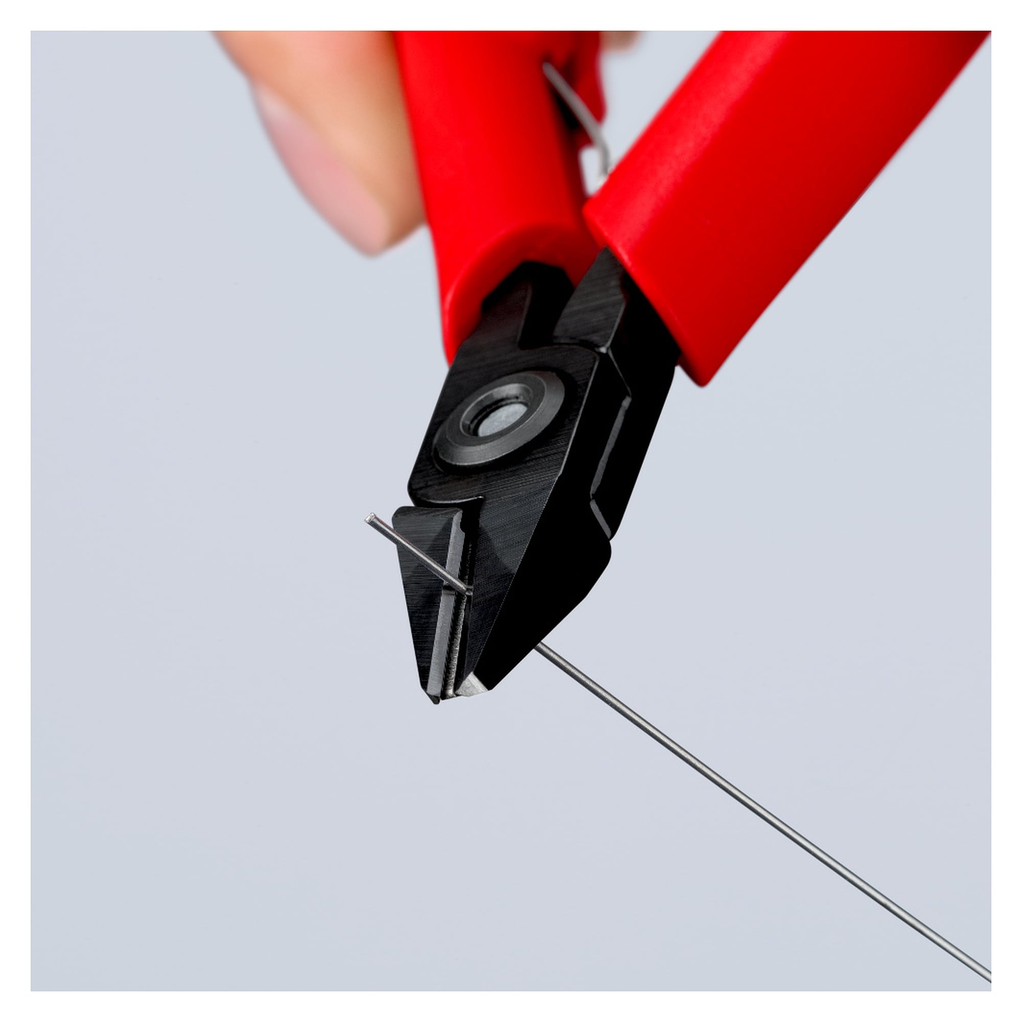 Elektronik-Seitenschneider mit geschraubtem Gelenk für Draht bis Ø 1,0 mm, 125 mm