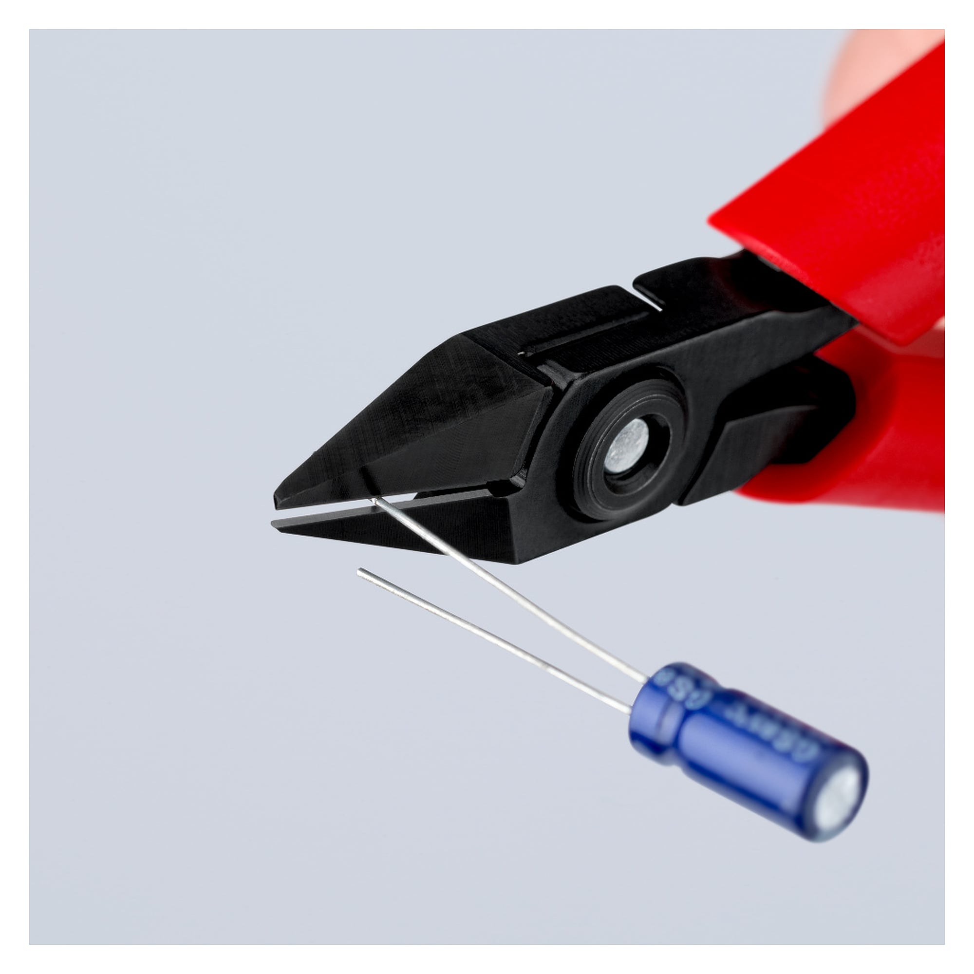 Pince coupante de côté pour l'électronique, petite facette, 125 mm