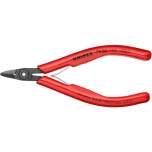 Knipex 75 52 125. Electronics side cutter, burnished, very narrow head, with plastic sleeves, 125 mm