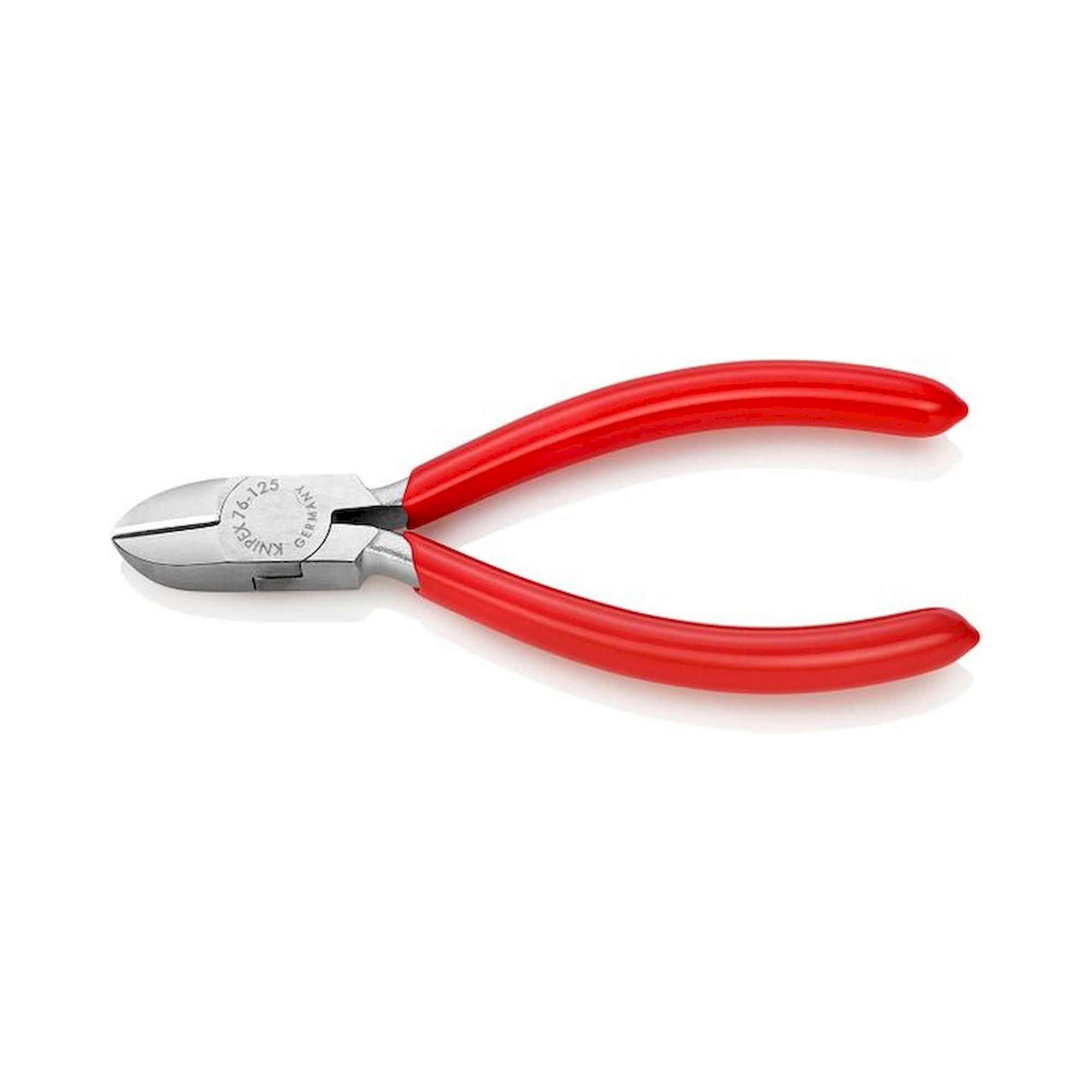 Knipex 76 03 125. Seitenschneider für Elektromechaniker, verchromt, 125 mm