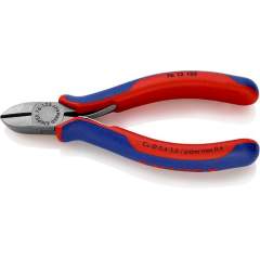 Knipex 76 12 125. Side cutter for electrical mechanics, black atramentized, 125 mm