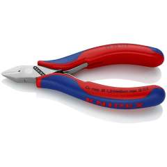Knipex 77 42 115. Electronics side cutter, pointed, without facet, 115 mm