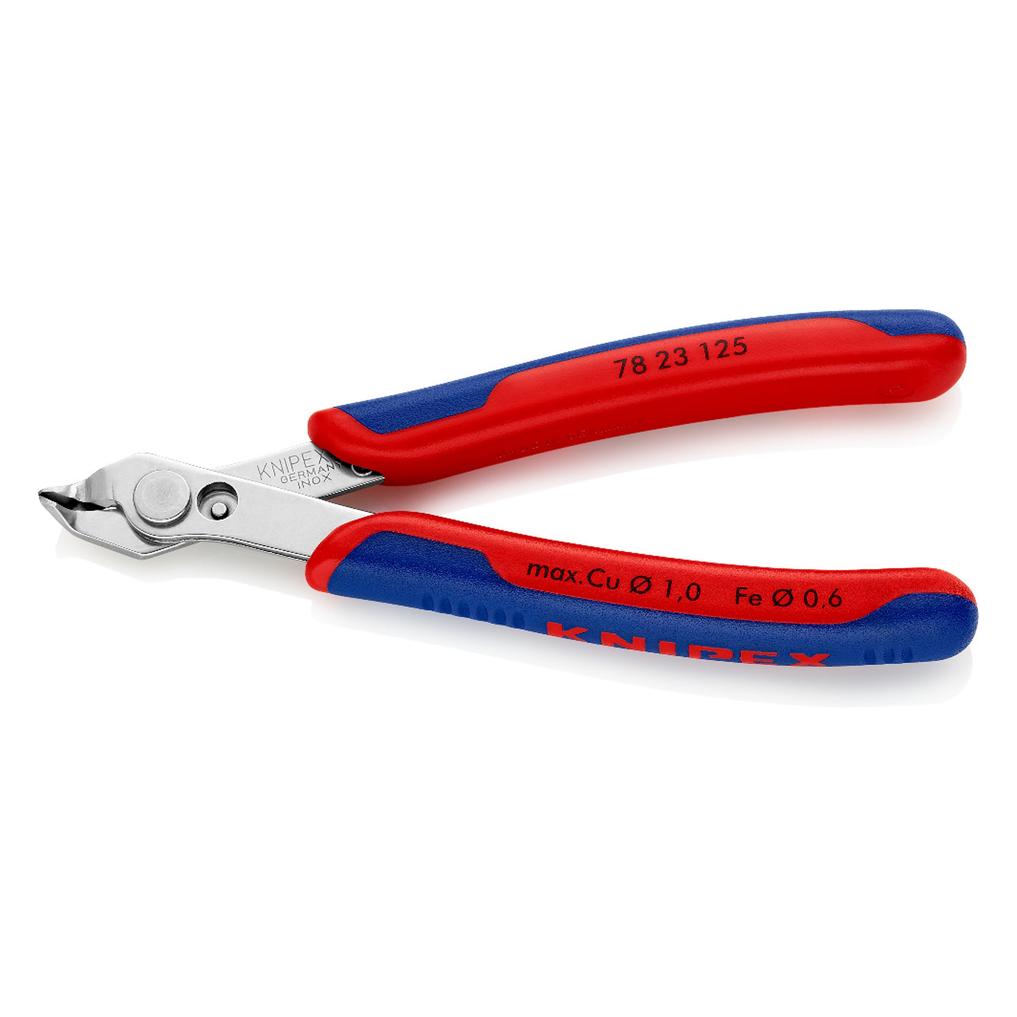Electronic Super Knips, pince de précision, bec court de 5,5 mm, 125 mm