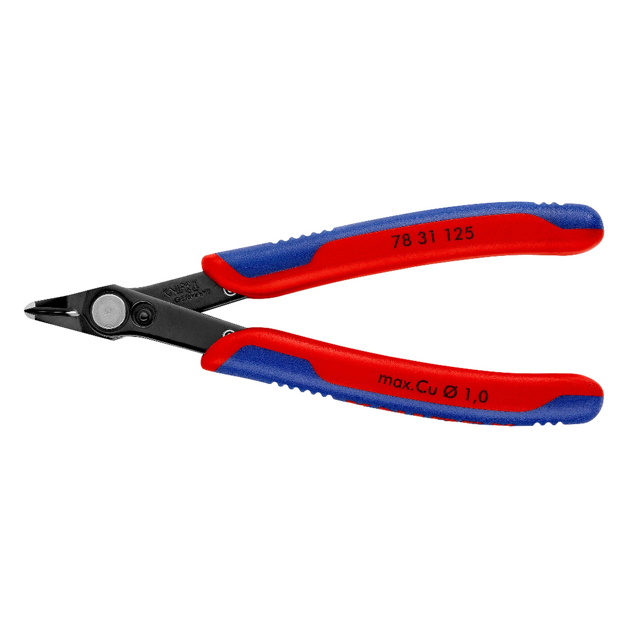 Electronic Super Knips with narrow head, edges approx. 60 HRC, 125 mm