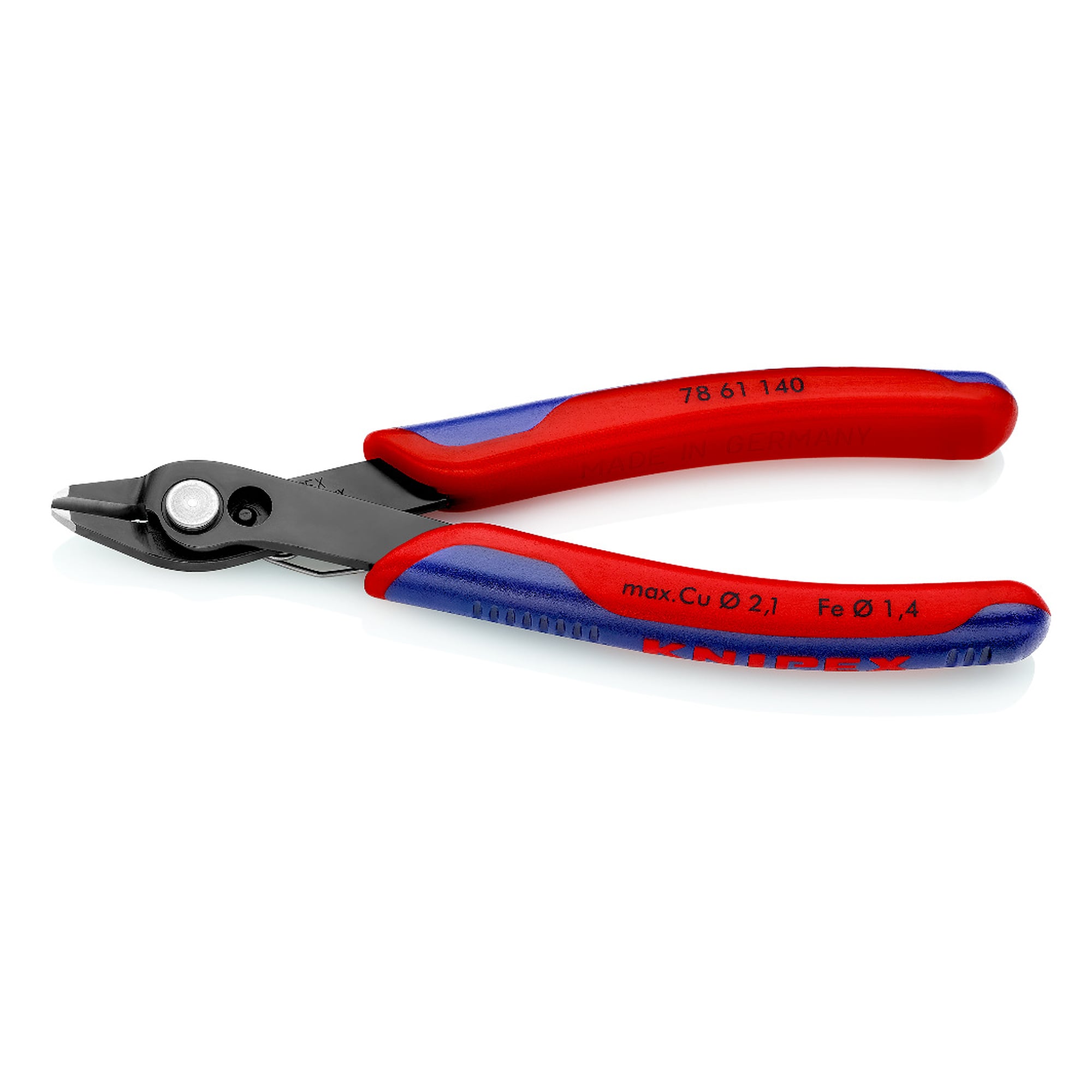 Pince coupante électronique Electronic Super Knips XL, brunie, tranchants 64 HRC, 140 mm