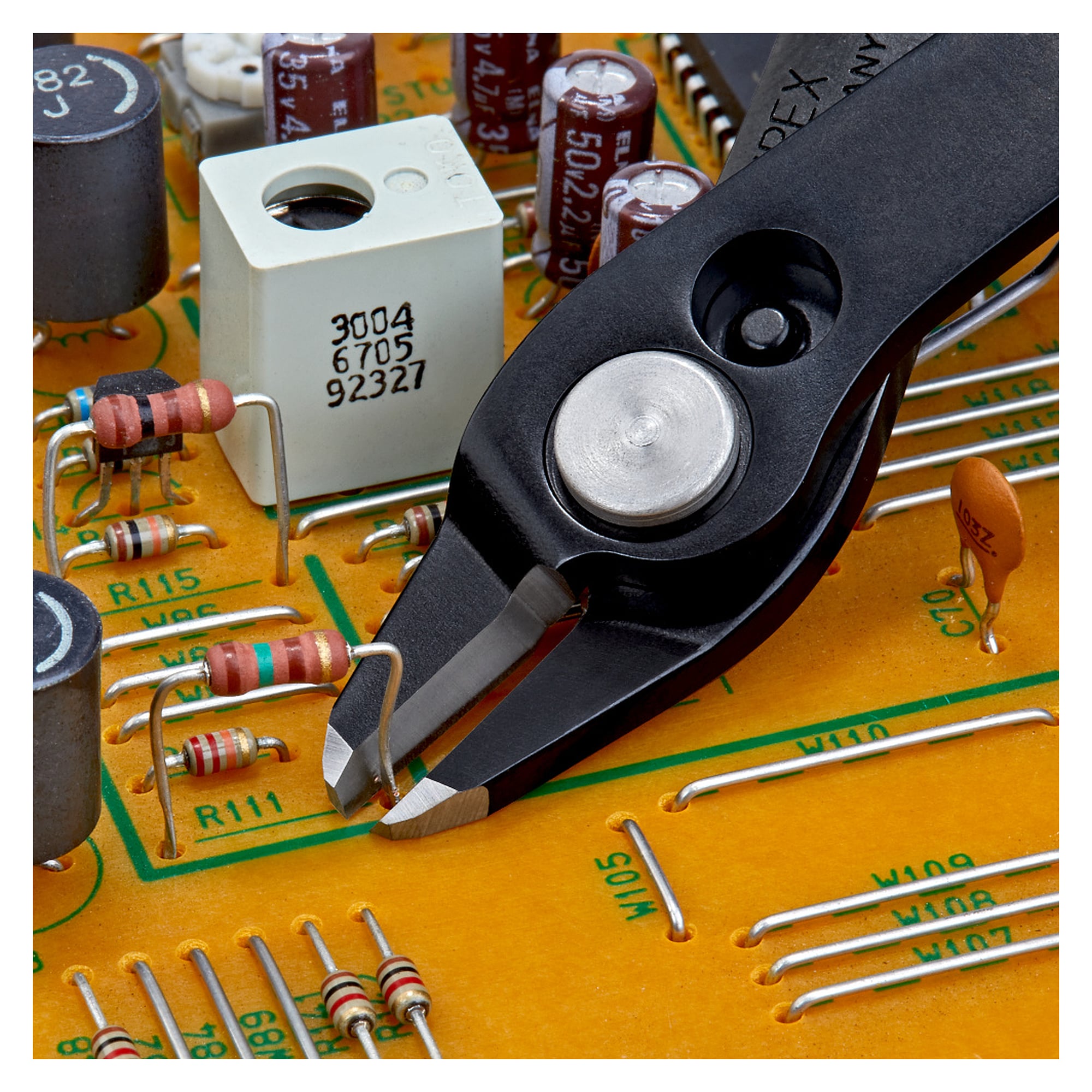 Electronic Super Knips XL ESD, Seitenschneider ohne Facette, schneidet ab Ø 0,2 mm, 140 mm