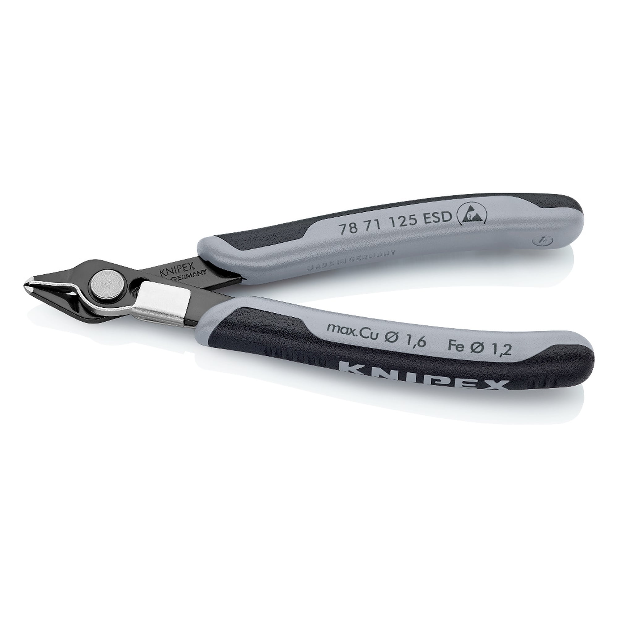 Electronic Super Knips ESD, pince coupante de précision avec serre-fils, 125 mm