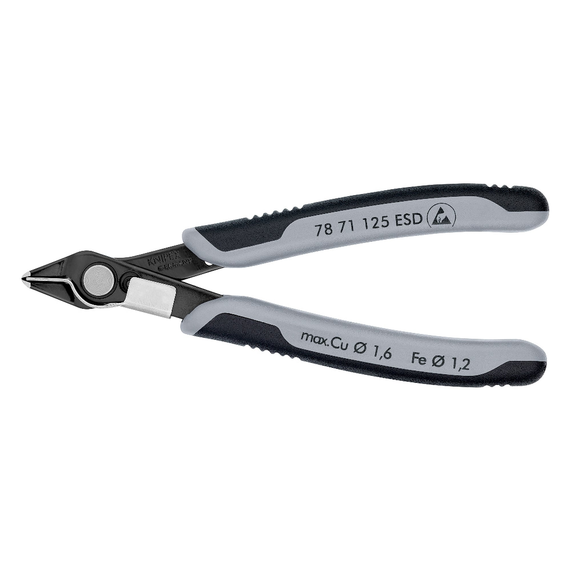 Electronic Super Knips ESD, pince coupante de précision avec serre-fils, 125 mm