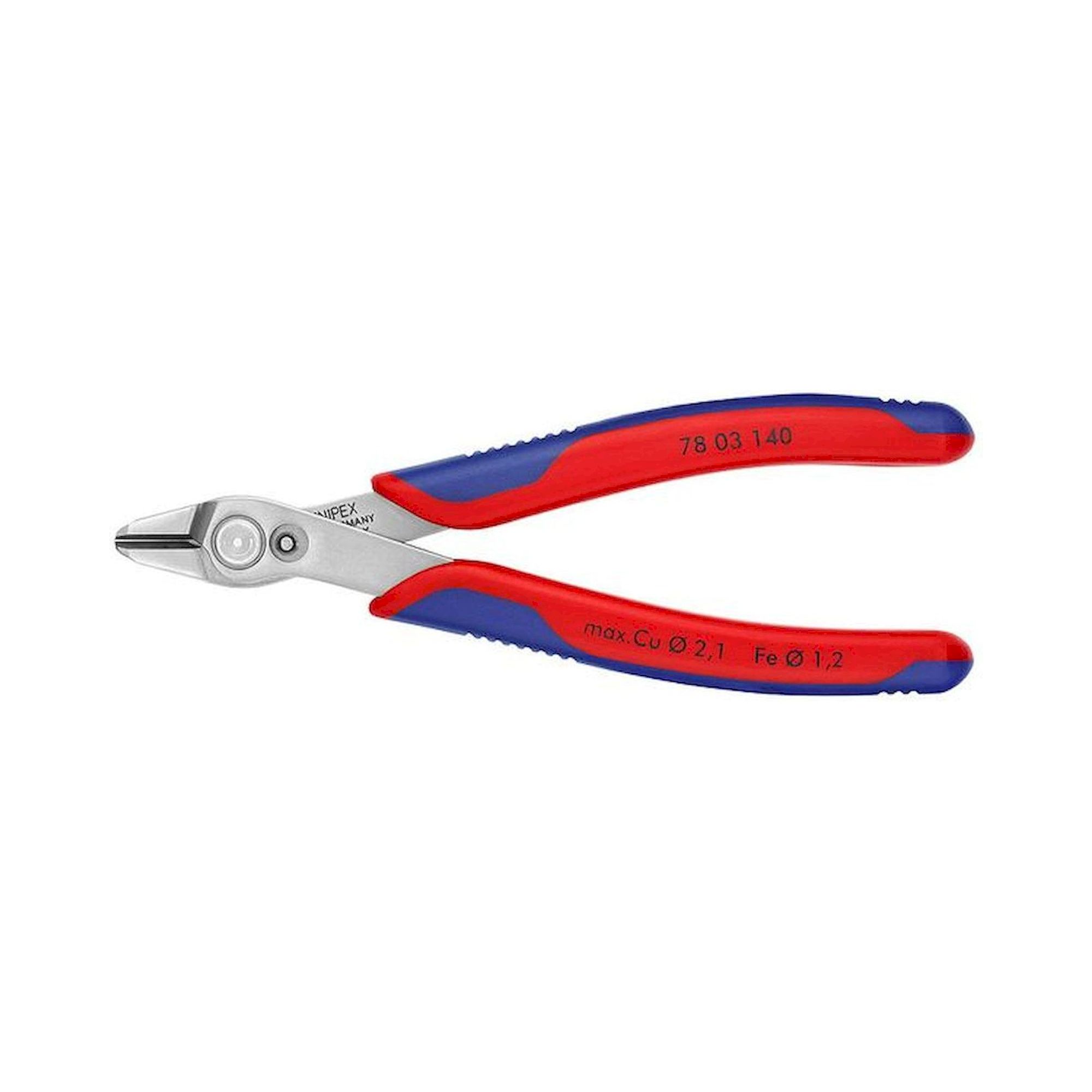 Knipex 78 03 140. Perforeuse électronique Super-Knips XL, pince coupante latérale, fine
