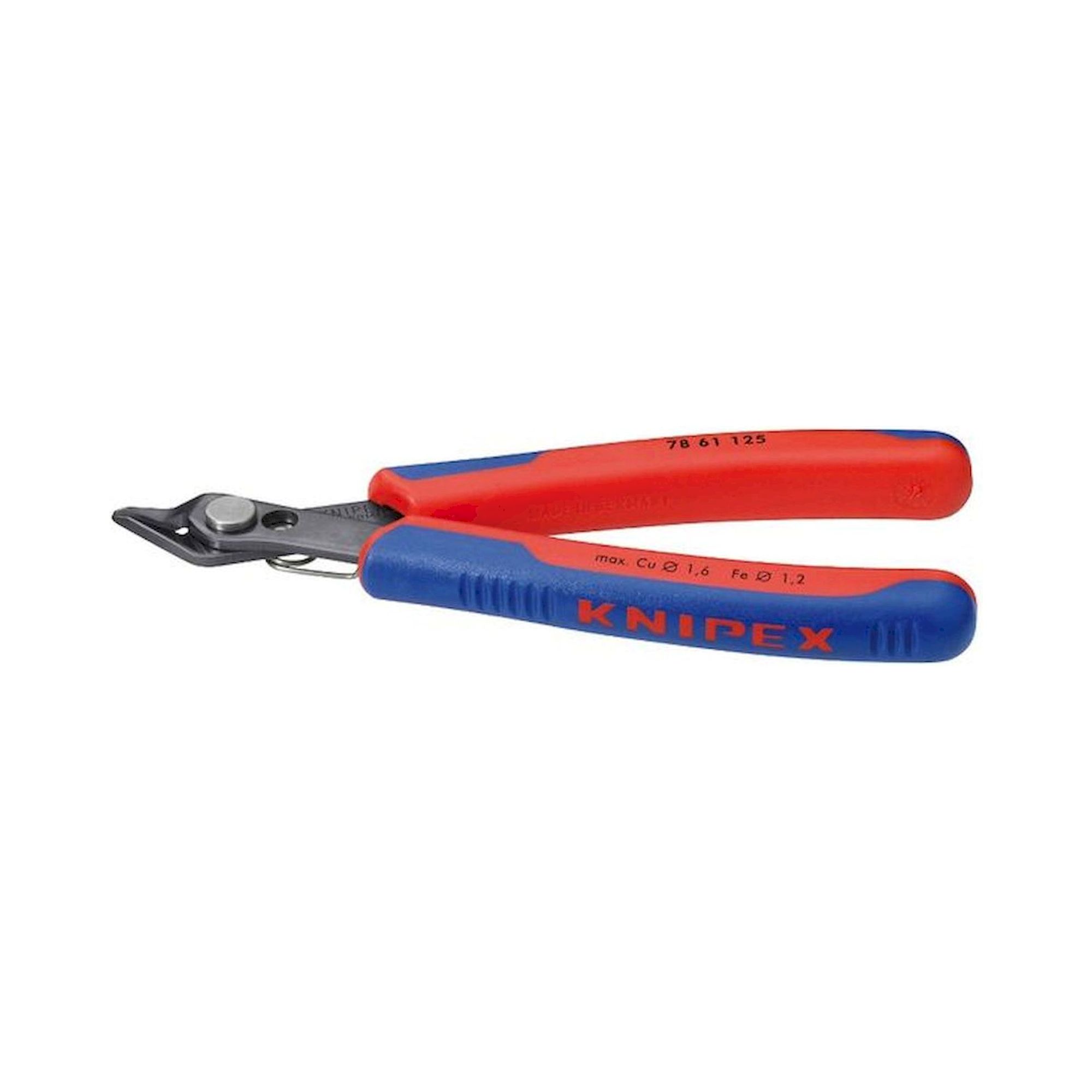 Knipex 78 61 125. Electronic-Super-Knips®, Seitenschneider für Glasfaser, 125 mm