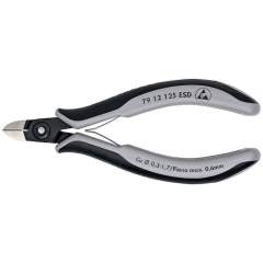 Knipex 79 12 125 ESD. ESD precision electronics side cutter, 125 mm