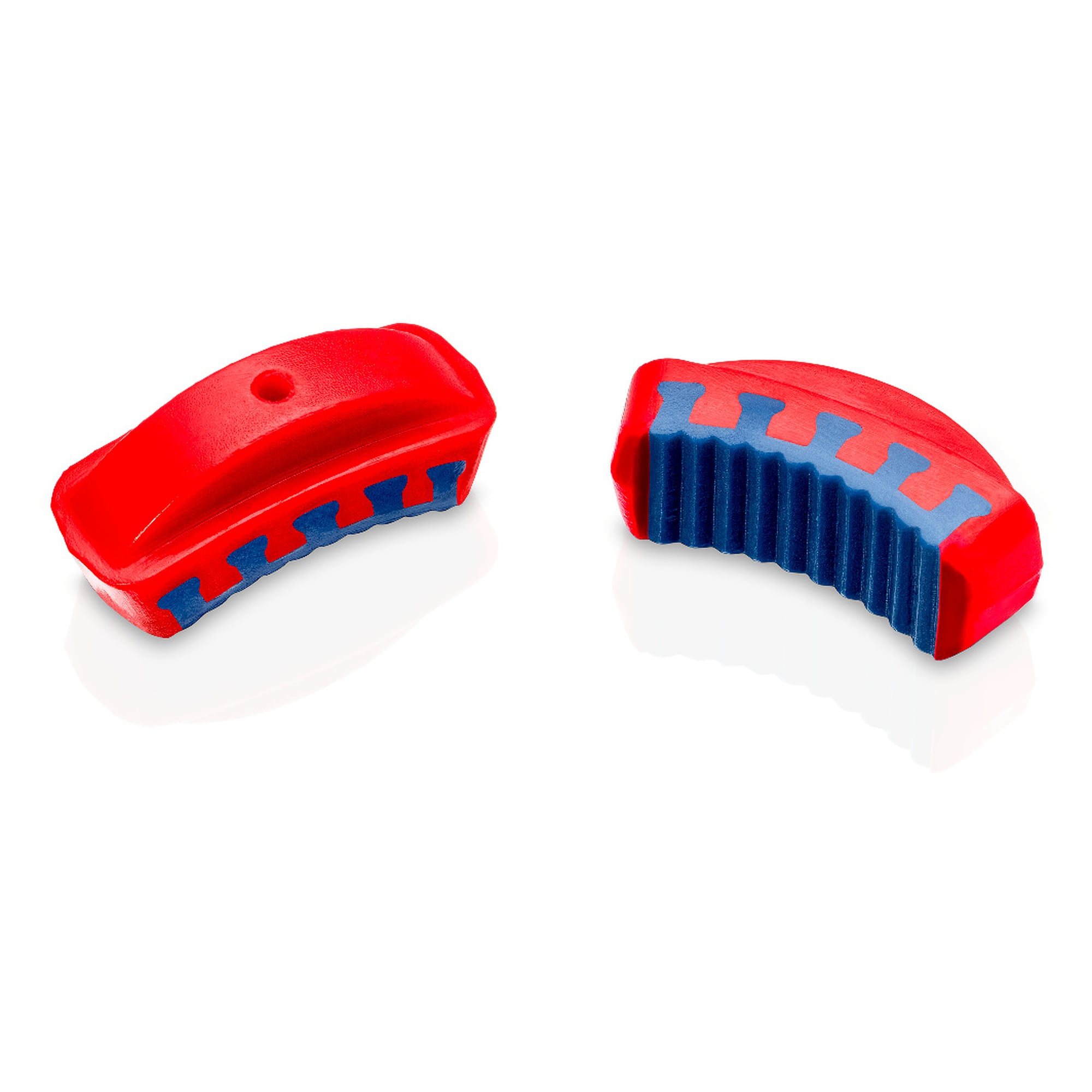 2 pairs of two-component plastic protective jaws for siphon pliers 81 11 250 and 81 13 250