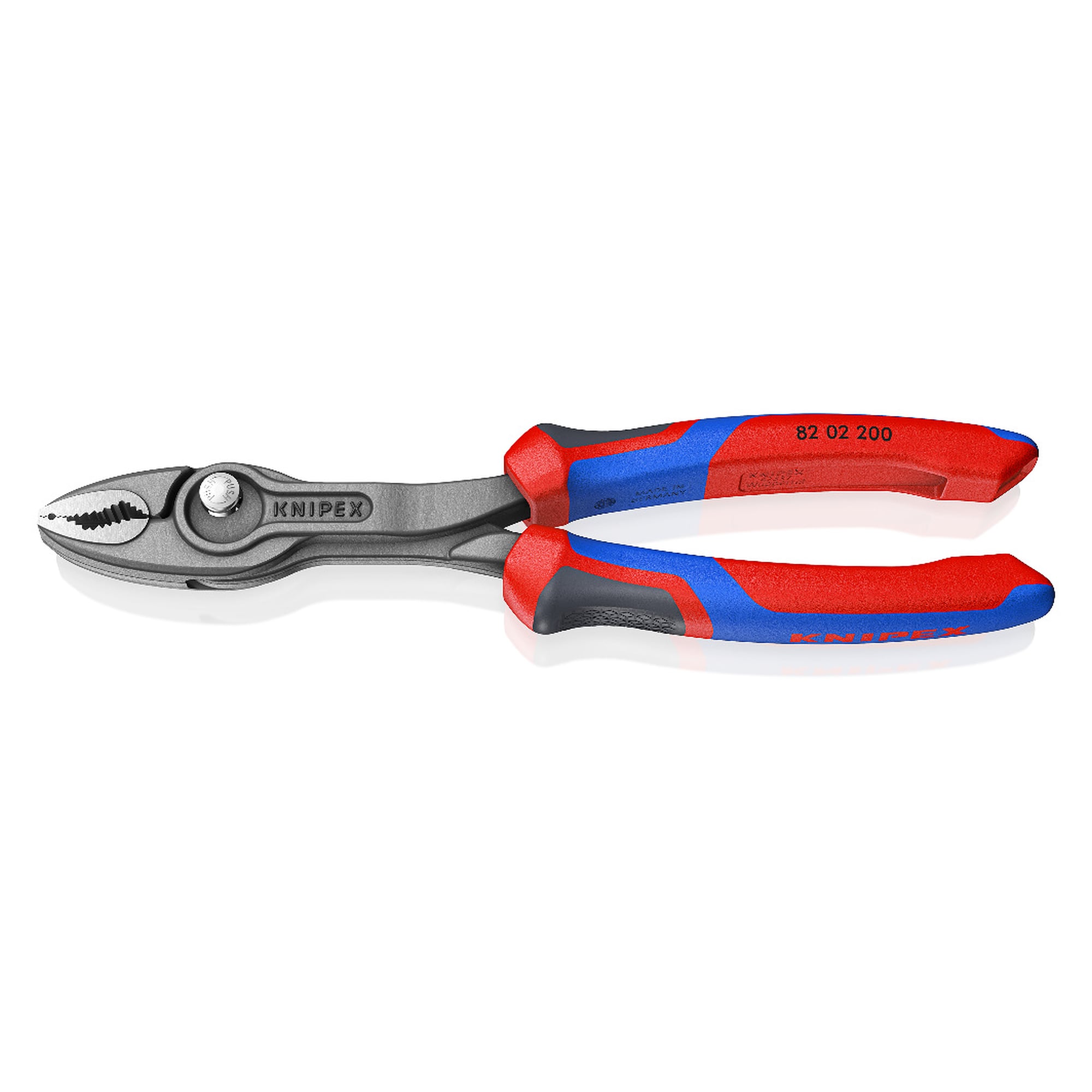 TwinGrip Front- und Seitengreifzange mit Comfort-Griffen, Greifweite 4 - 22 mm, 200 mm