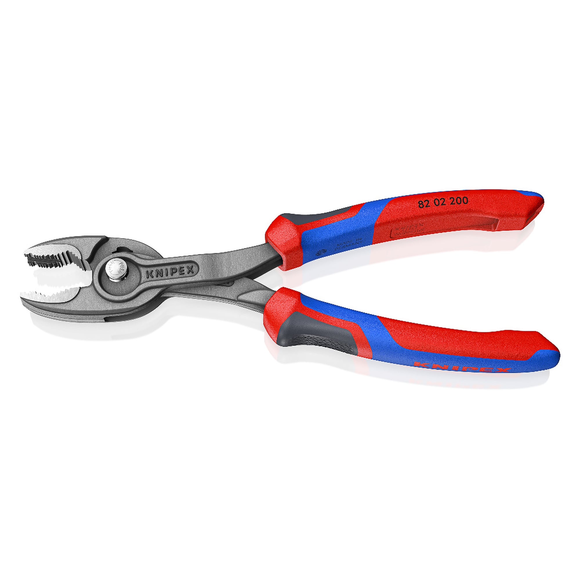 TwinGrip Front- und Seitengreifzange mit Comfort-Griffen, Greifweite 4 - 22 mm, 200 mm