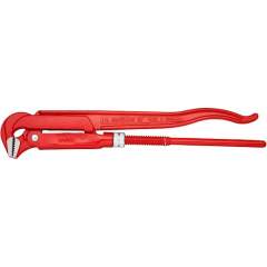 Knipex 83 10 015. Pipe wrench 90°, red powder-coated, 420 mm