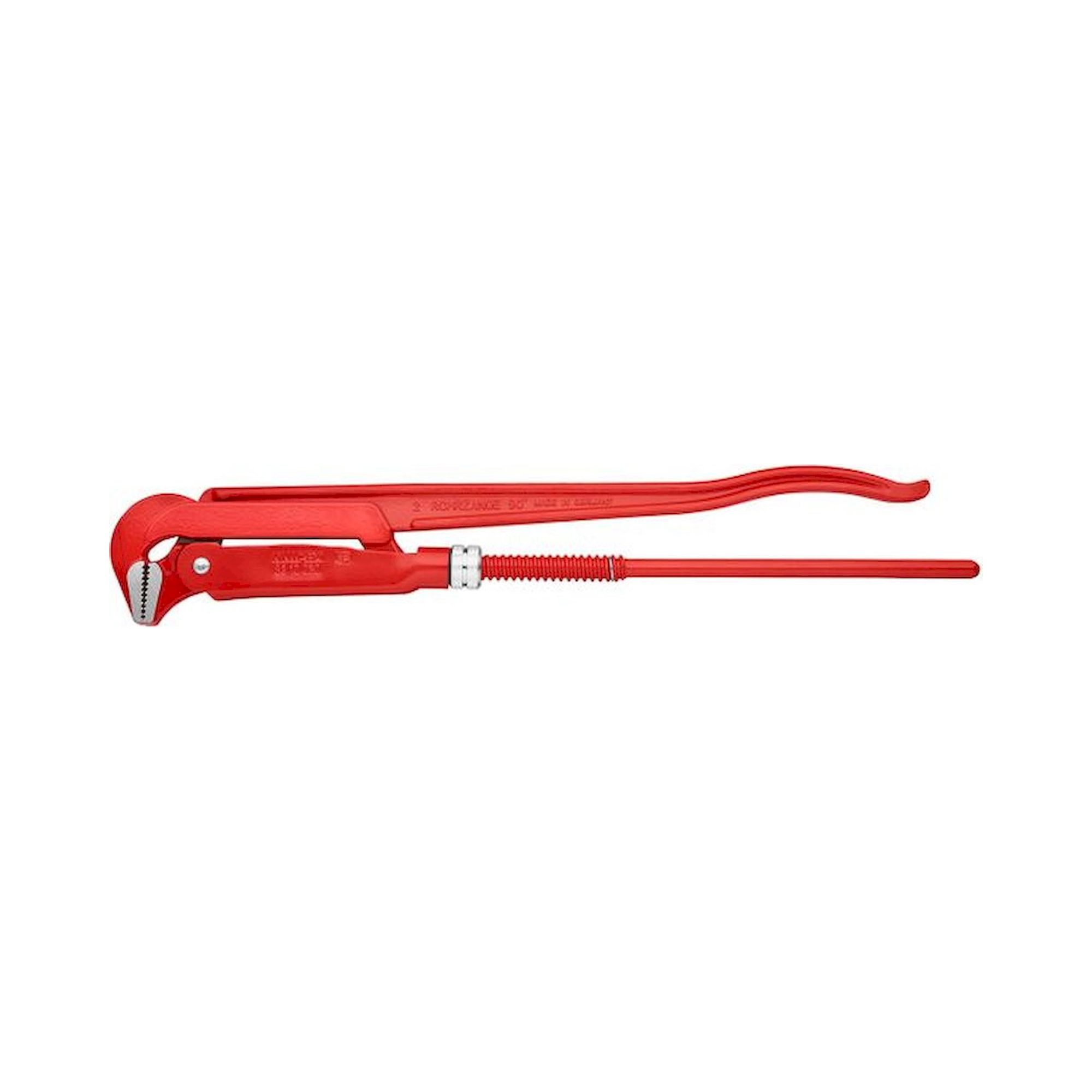 Knipex 83 10 020. Rohrzange 90°, rot pulverbeschichtet, 560 mm