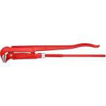 Knipex 83 10 020. Pipe wrench 90°, red powder-coated, 560 mm
