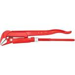 Knipex 83 20 010. Pipe wrench 45°, red powder-coated, 320 mm