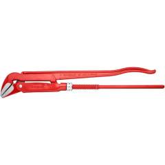 Knipex 83 20 020. Pipe wrench 45°, red powder-coated, 570 mm