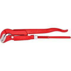 Knipex 83 30 010. S-shaped pipe wrench, red powder-coated, 320 mm