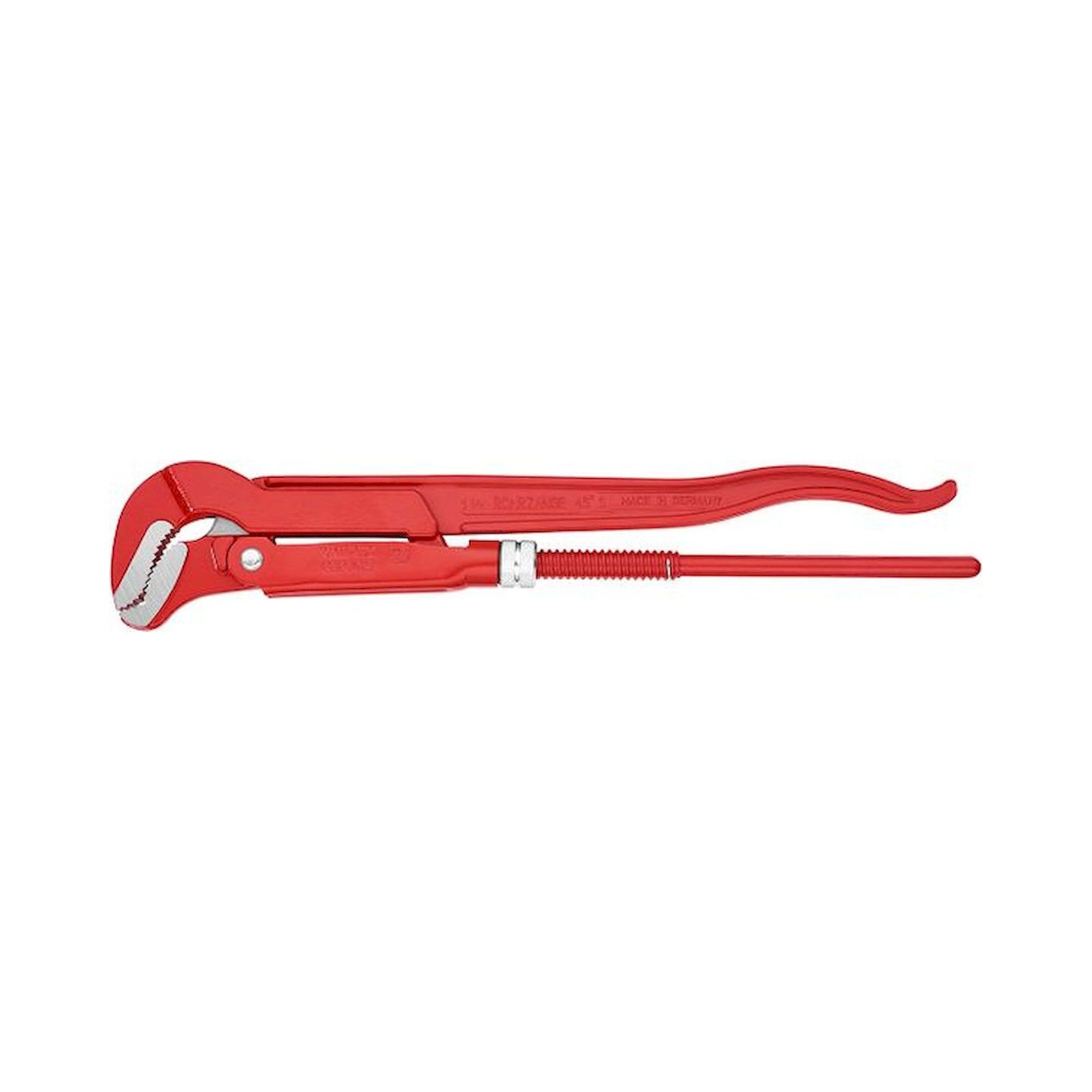 Knipex 83 30 015. Rohrzange S-Maul, rot pulverbeschichtet, 420 mm