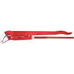 Knipex 83 30 030. Pipe wrench S-mouth, red powder-coated, 680 mm.