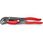Knipex 83 61 010. S-jaw pipe wrench with quick adjustment, gray powder-coated, 330 mm