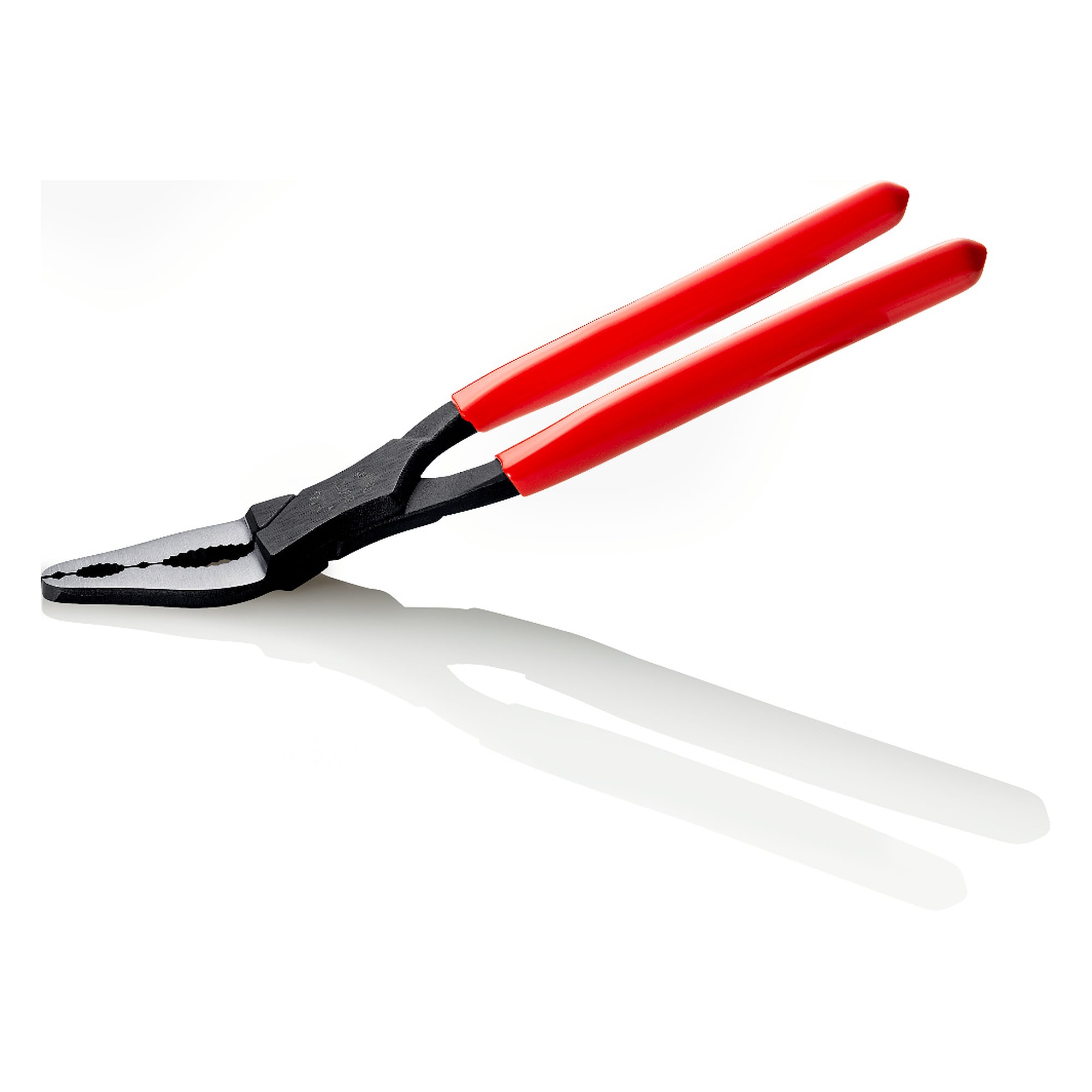 Cycle pliers for very narrow screw connections, 20° angled head, 200 mm