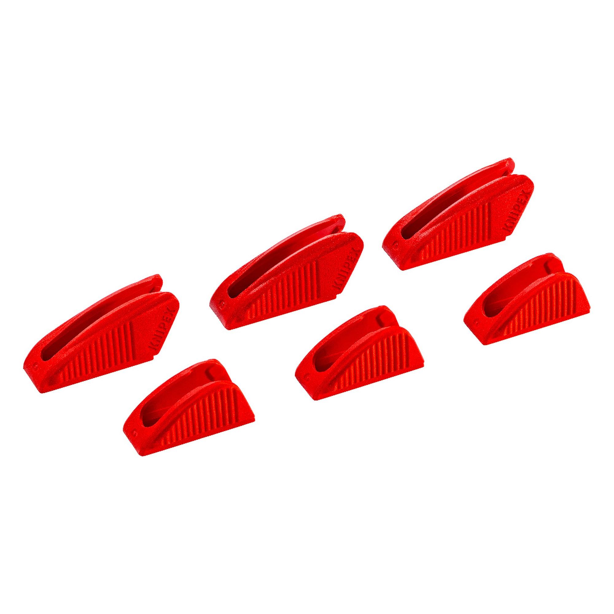 Mâchoires de protection en plastique pour pinces-clés 86 XX 250, 3 paires